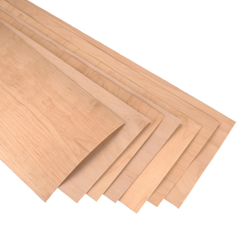 Rock Hard Maple - Skateboard Wood Veneer Pack - 7 Piece - Uses:Skateboard - Longboard